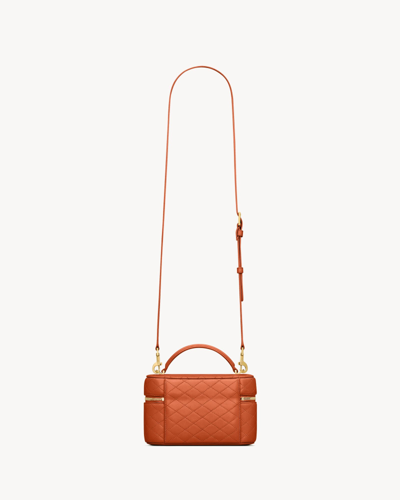 YSL GABY VANITY BAG Lambskin strap clutch