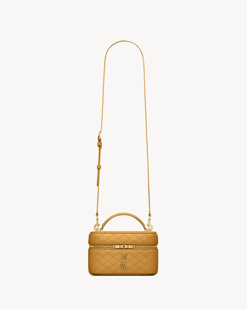 YSL GABY VANITY BAG Lambskin strap clutch
