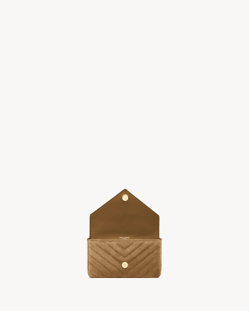 YSL COLLEGE suede mini handbag