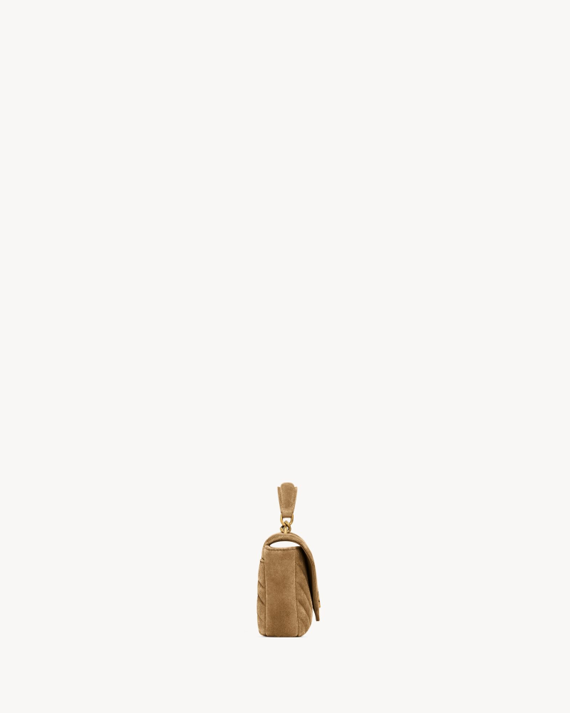 YSL COLLEGE suede mini handbag