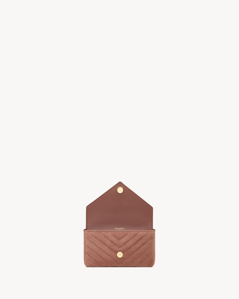 YSL COLLEGE suede mini handbag