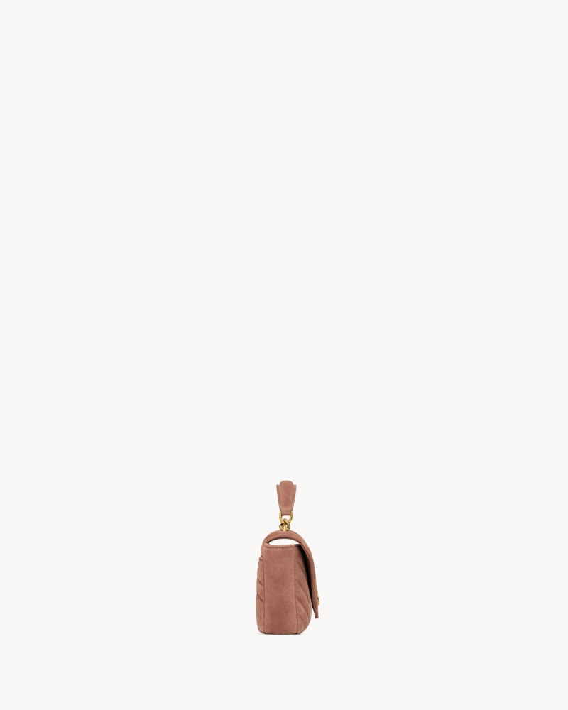 YSL COLLEGE suede mini handbag