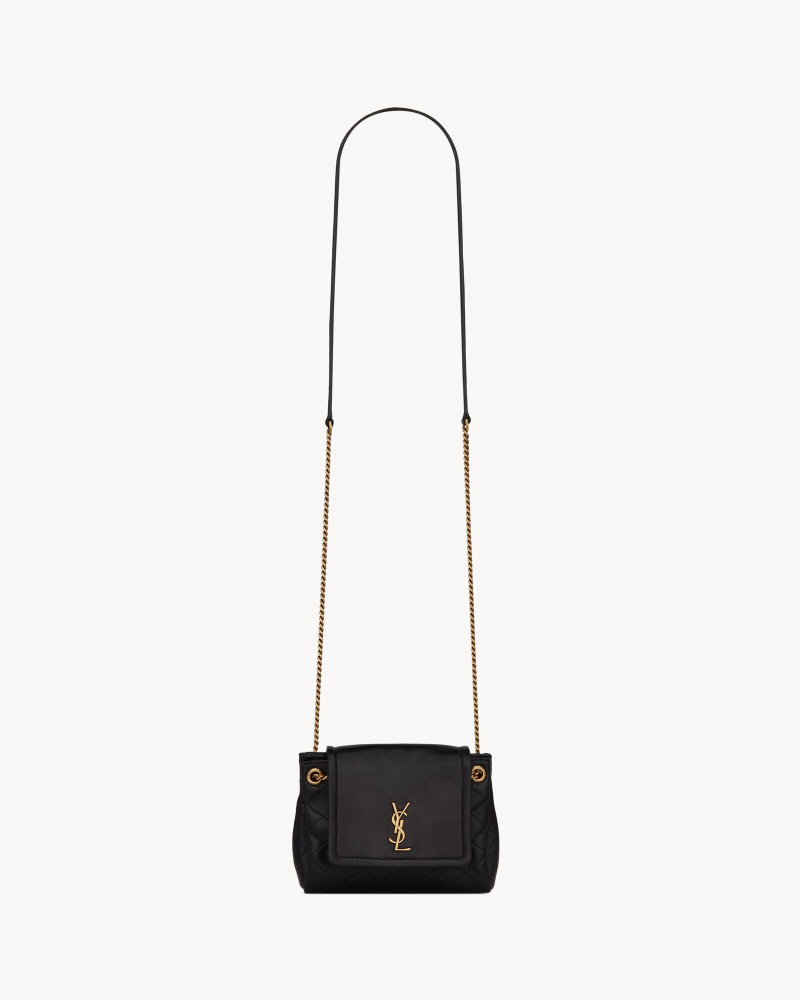 YSL NOLITA mini sheepskin handbag