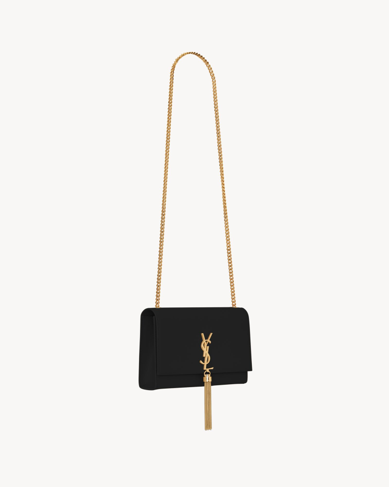 YSL KATE tassel medium grained leather bag