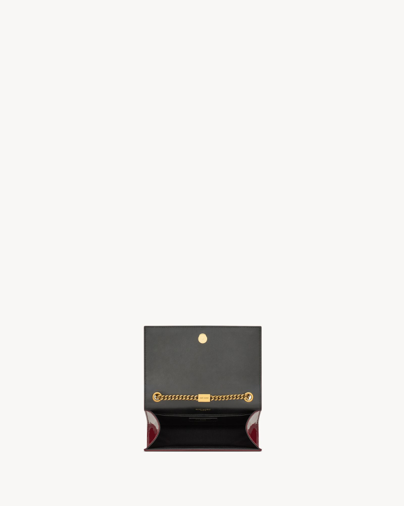 YSL KATE small lacquered leather handbag