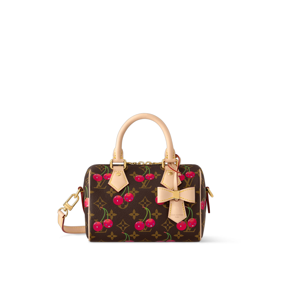 LV x TM SPEEDY SHOULDER STRAP 20 handbag