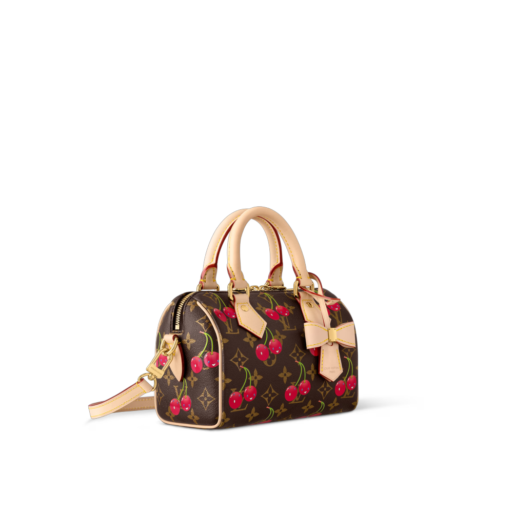 LV x TM SPEEDY SHOULDER STRAP 20 handbag