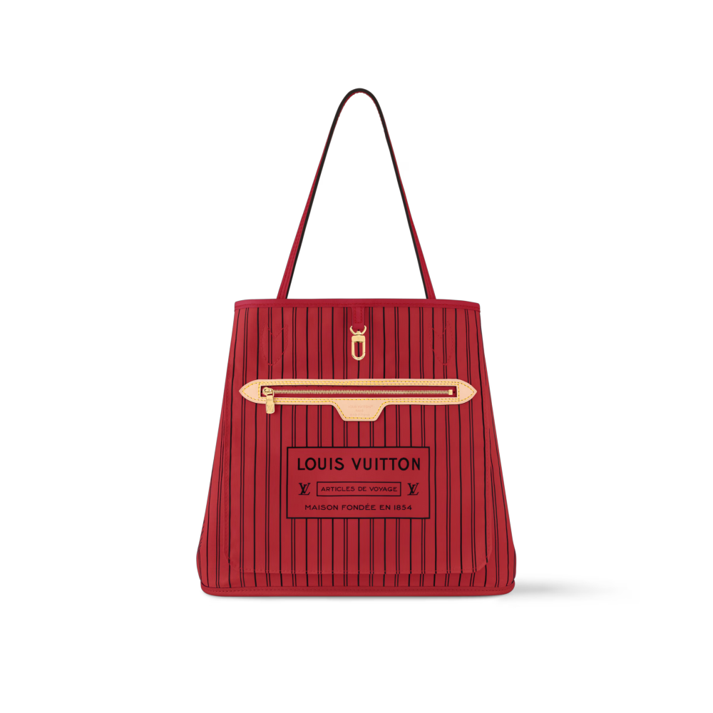 LV NEVERFULL BANDOULIÈRE INSIDE OUT Medium Handbag