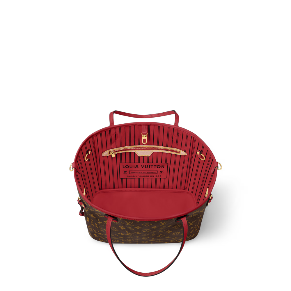 LV NEVERFULL BANDOULIÈRE INSIDE OUT Medium Handbag