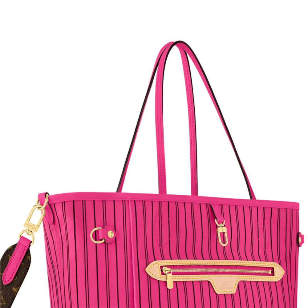 LV NEVERFULL BANDOULIÈRE INSIDE OUT Medium Handbag