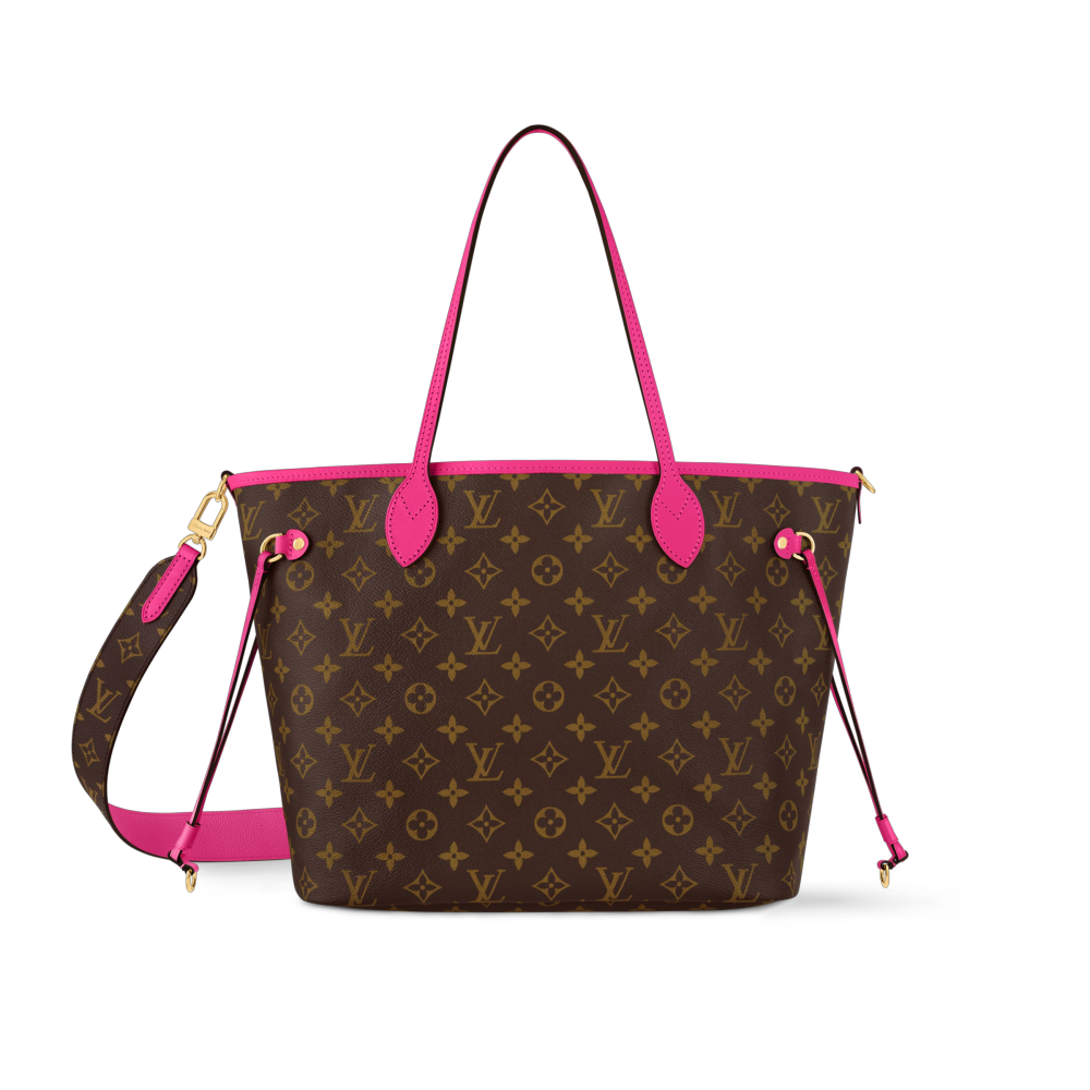 LV NEVERFULL BANDOULIÈRE INSIDE OUT Medium Handbag
