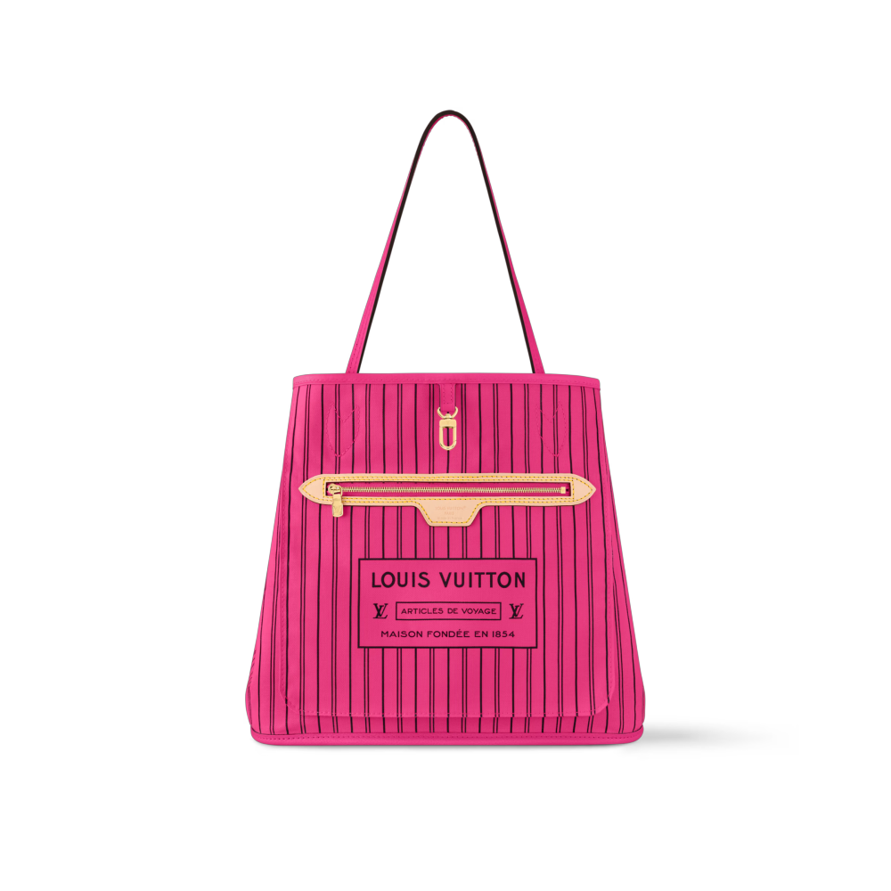 LV NEVERFULL BANDOULIÈRE INSIDE OUT Medium Handbag