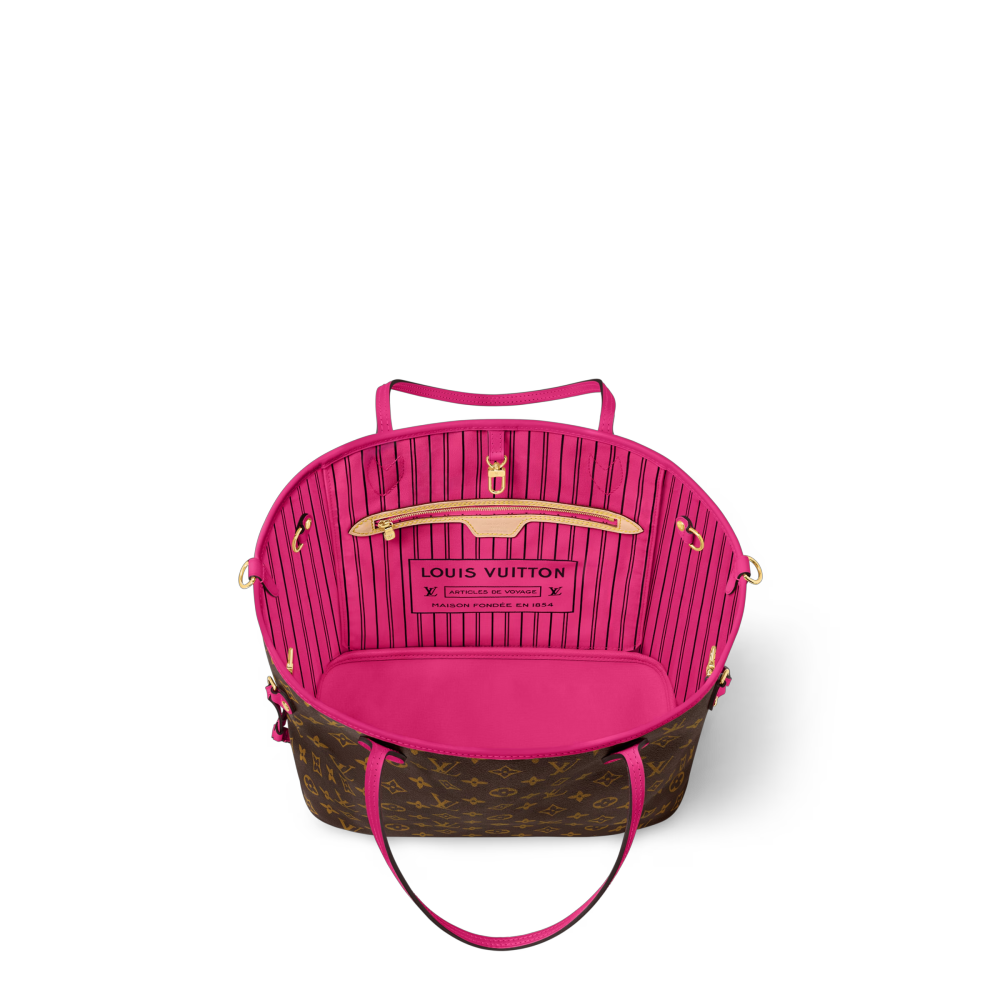 LV NEVERFULL BANDOULIÈRE INSIDE OUT Medium Handbag