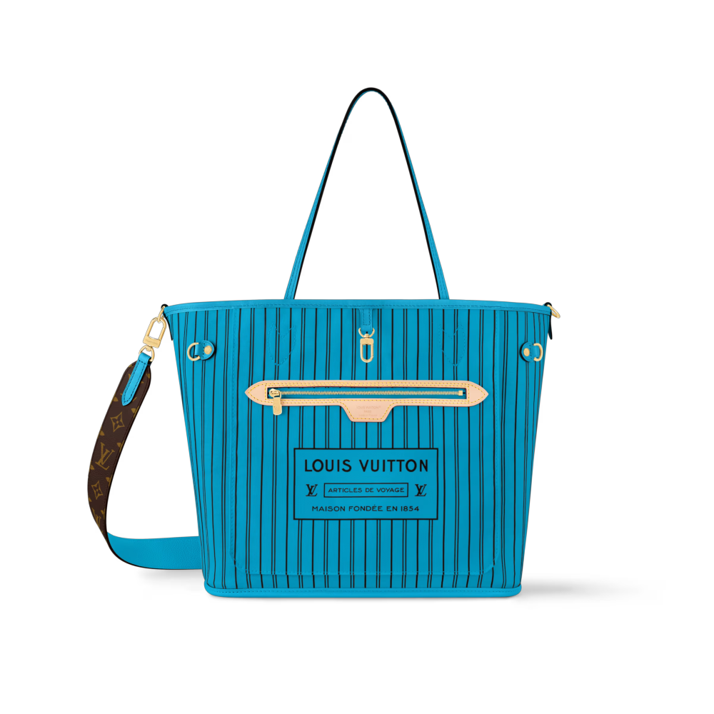 LV NEVERFULL BANDOULIÈRE INSIDE OUT Medium Handbag