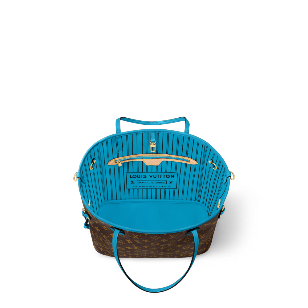 LV NEVERFULL BANDOULIÈRE INSIDE OUT Medium Handbag