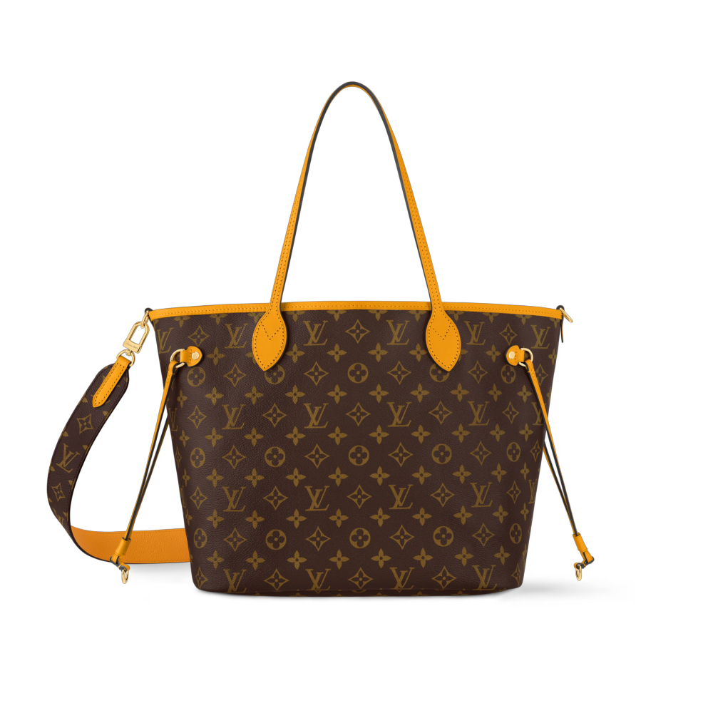 LV NEVERFULL BANDOULIÈRE INSIDE OUT Medium Handbag