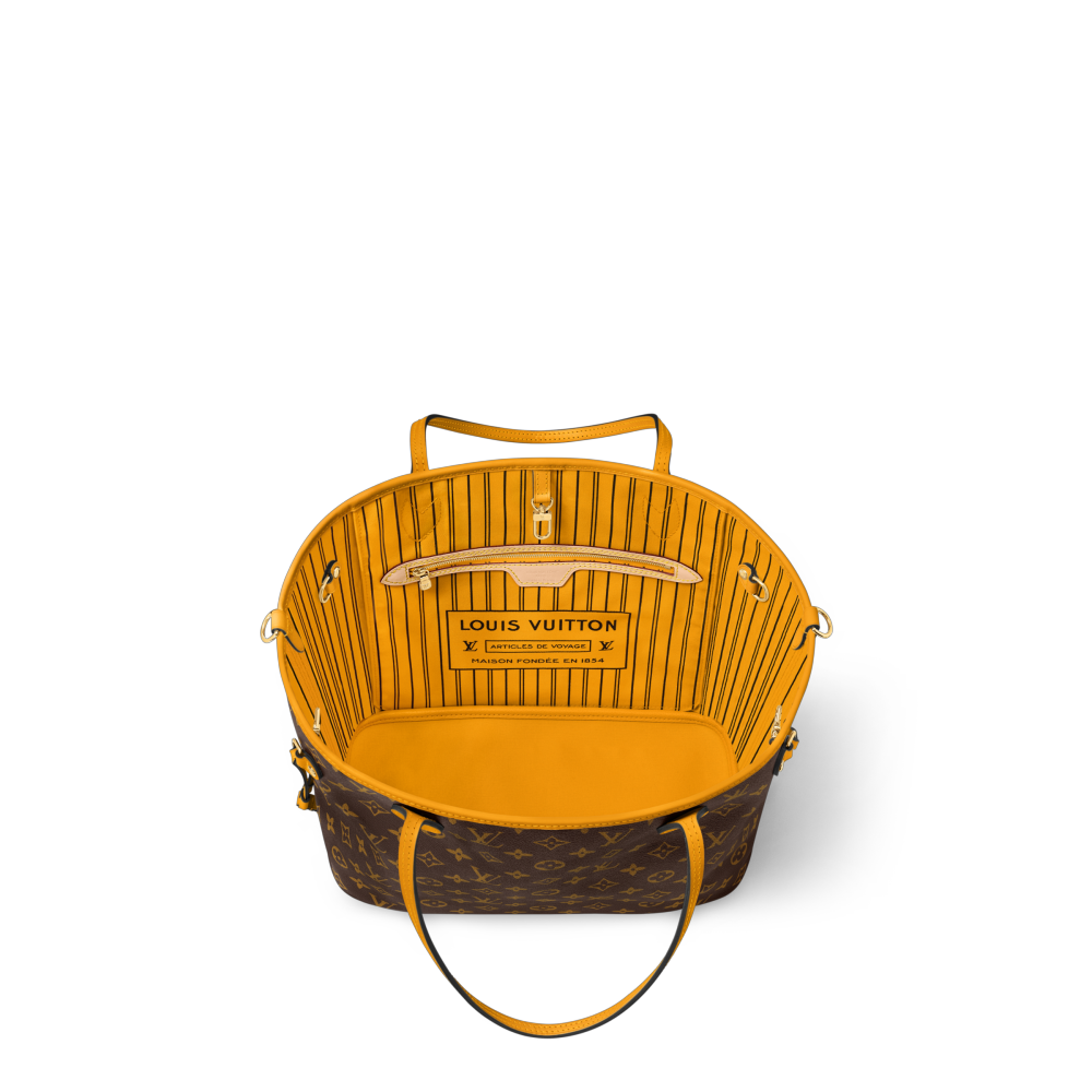 LV NEVERFULL BANDOULIÈRE INSIDE OUT Medium Handbag