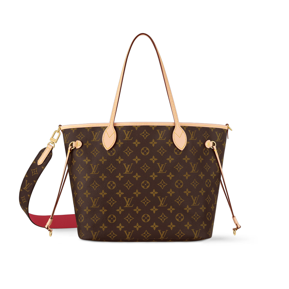 LV NEVERFULL BANDOULIÈRE INSIDE OUT Medium Handbag