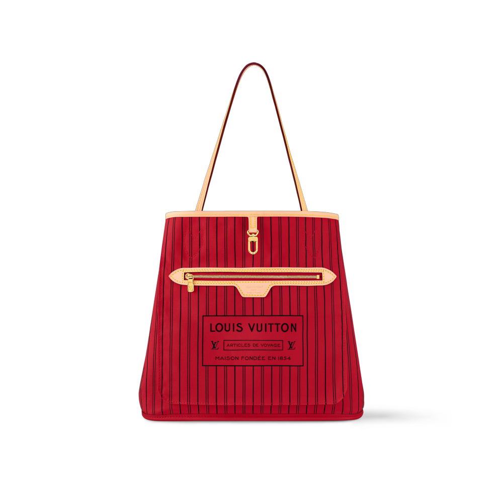 LV NEVERFULL BANDOULIÈRE INSIDE OUT Medium Handbag