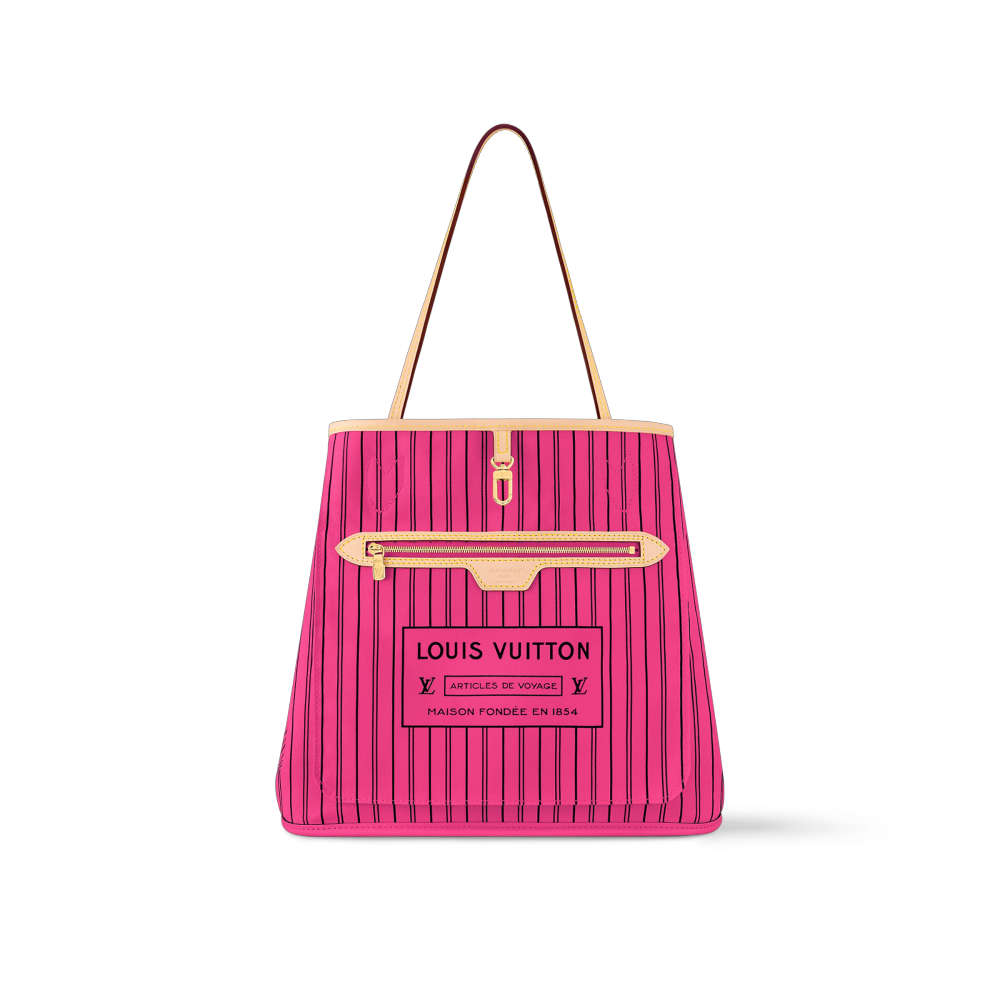 LV NEVERFULL BANDOULIÈRE INSIDE OUT Medium Handbag