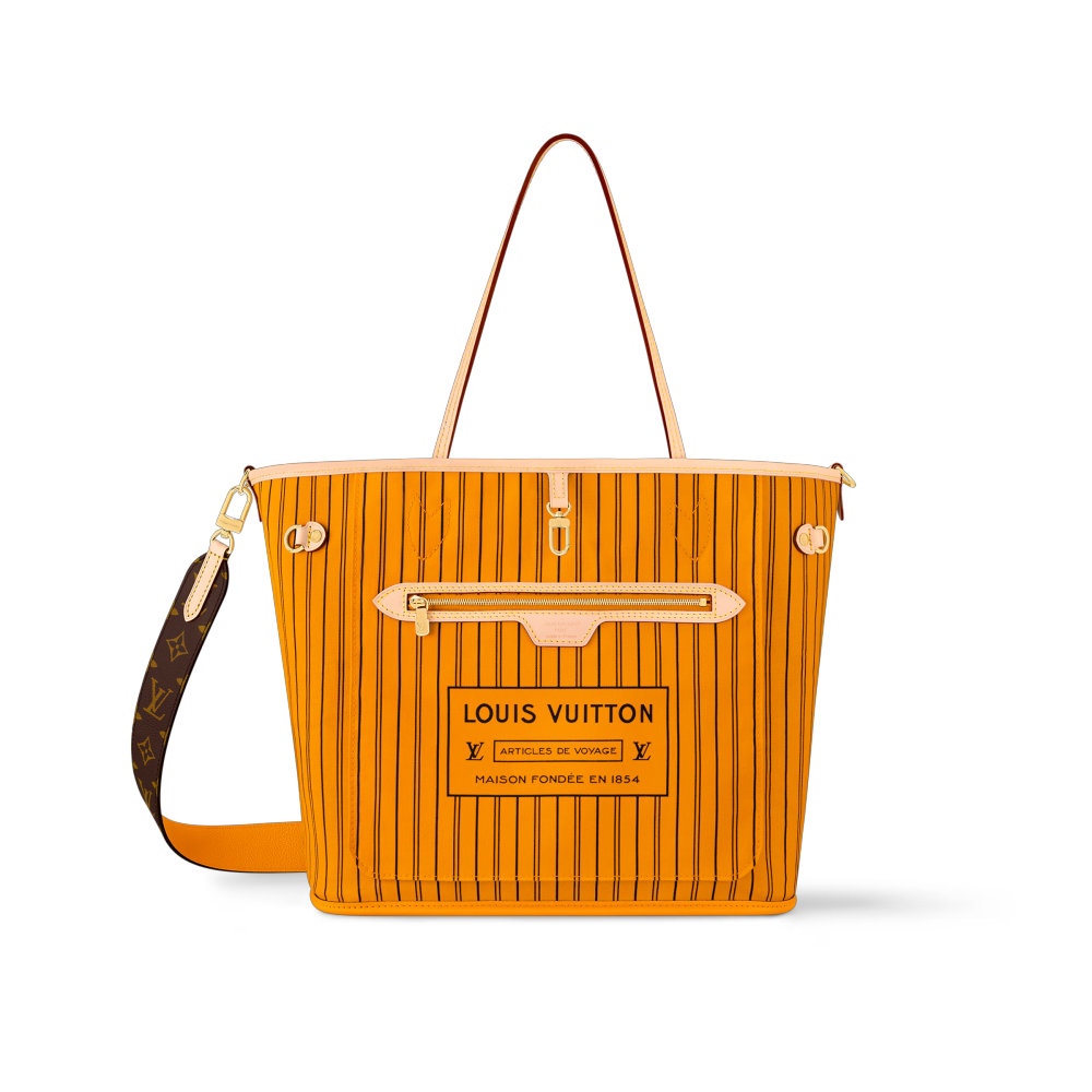 LV NEVERFULL BANDOULIÈRE INSIDE OUT Medium Handbag