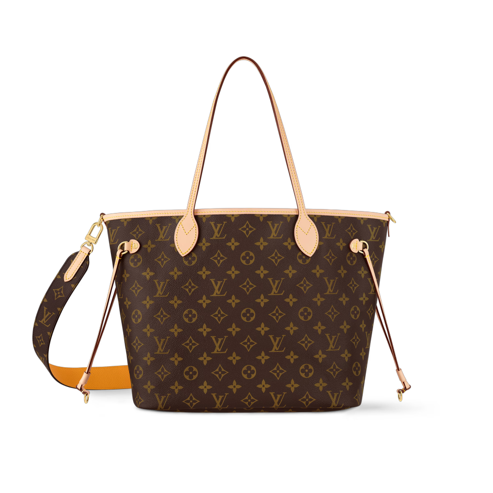 LV NEVERFULL BANDOULIÈRE INSIDE OUT Medium Handbag