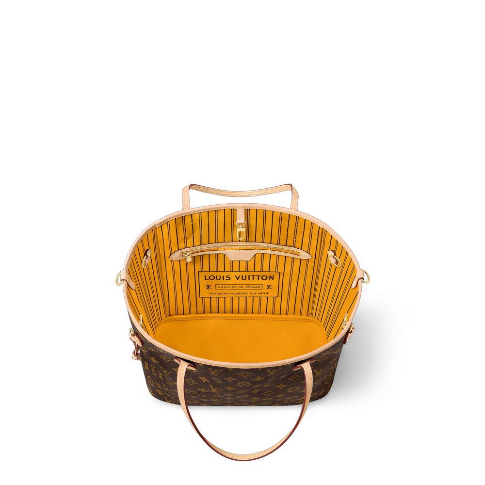 LV NEVERFULL BANDOULIÈRE INSIDE OUT Medium Handbag
