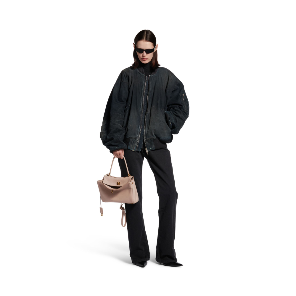 Balenciaga Rodeo Mini grain leather tote