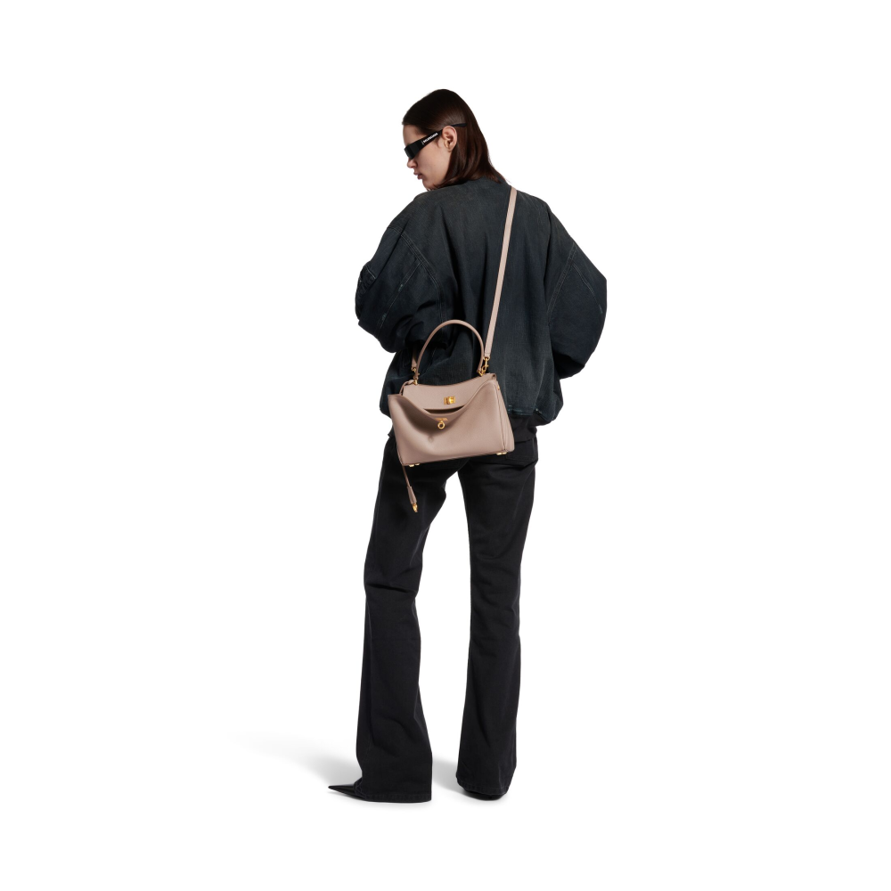 Balenciaga Rodeo Mini grain leather tote