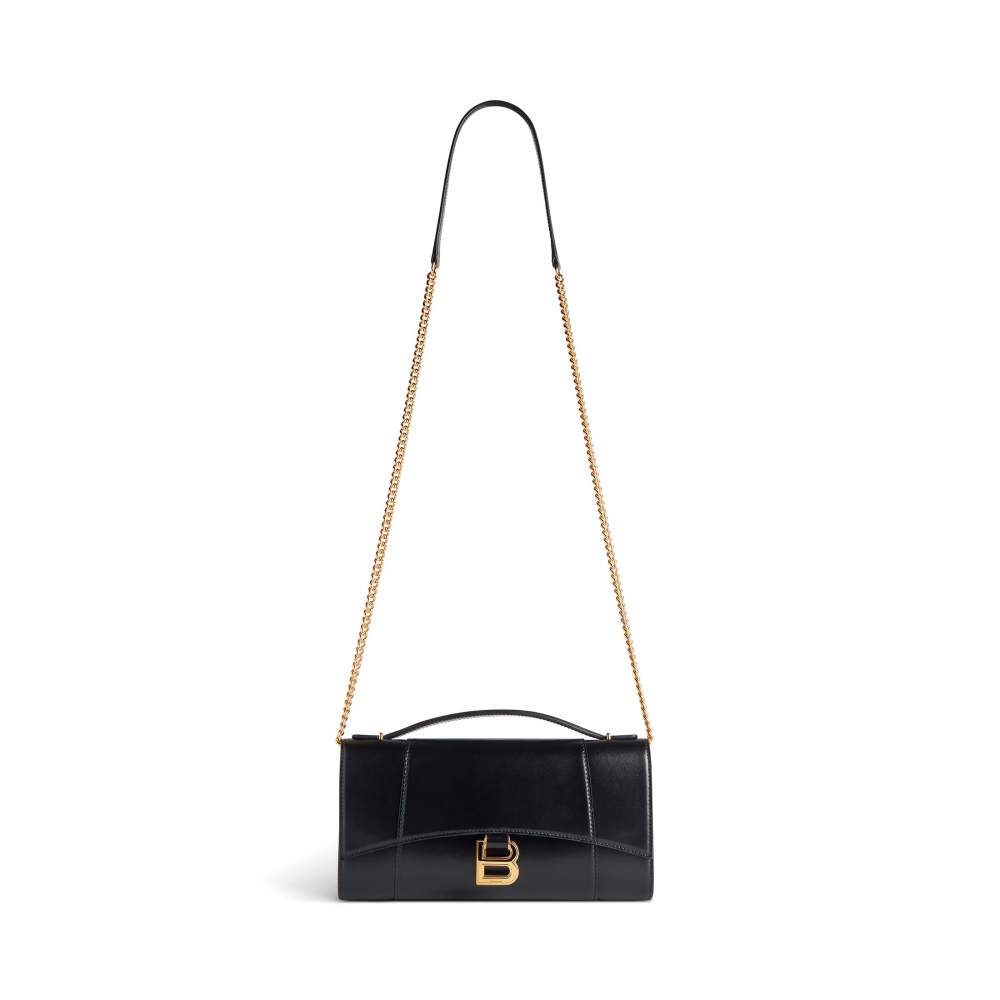 Balenciaga HOURGLASS chain clutch