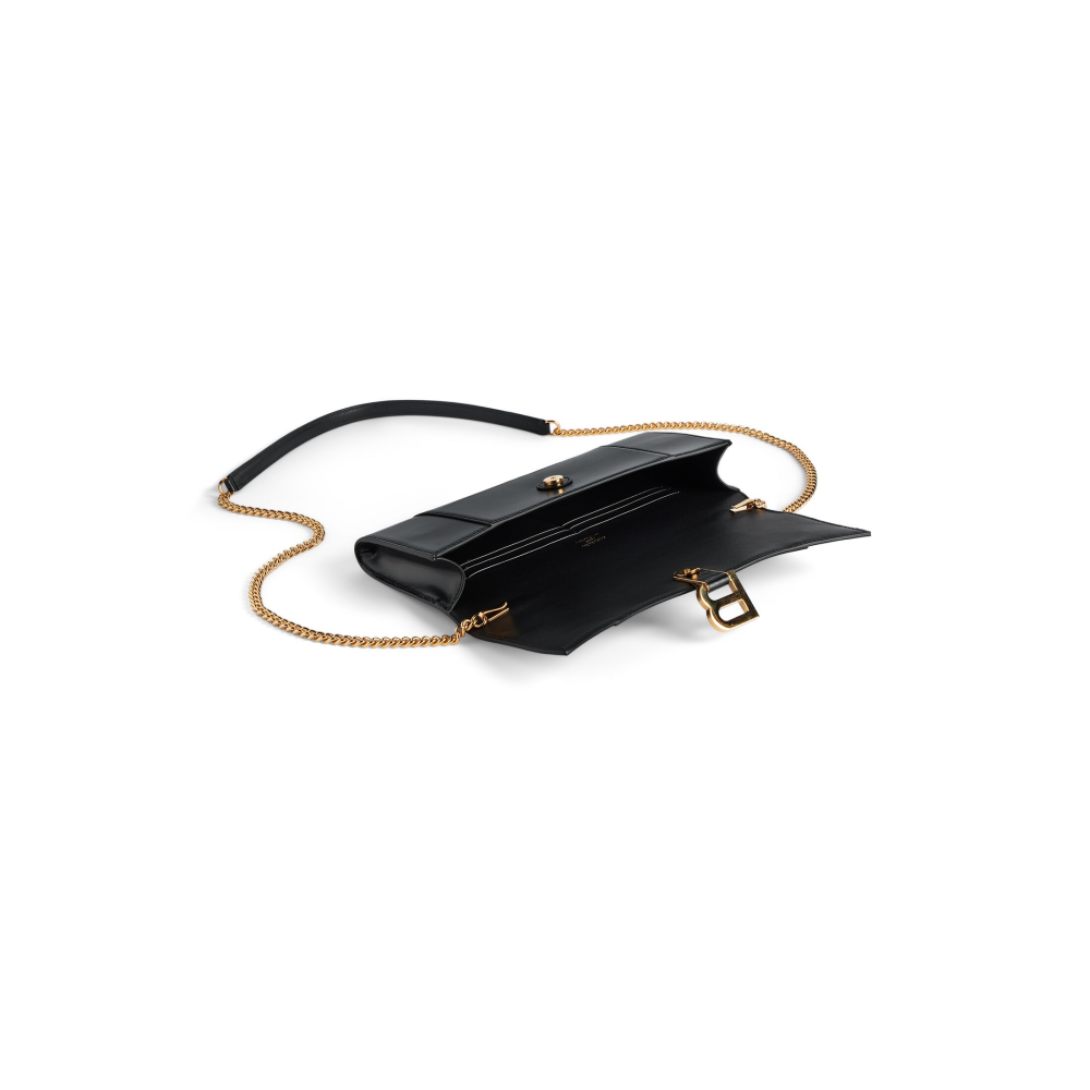 Balenciaga HOURGLASS chain clutch