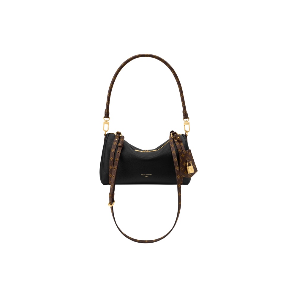Louis Vuitton Express, Classic Monogram Trim, Underarm/Crossbody/Shoulder Bag, Small Size, Women's Style, Black