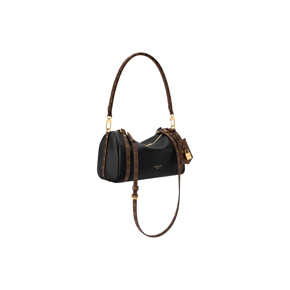 Louis Vuitton Express, Classic Monogram Trim, Underarm/Crossbody/Shoulder Bag, Small Size, Women's Style, Black