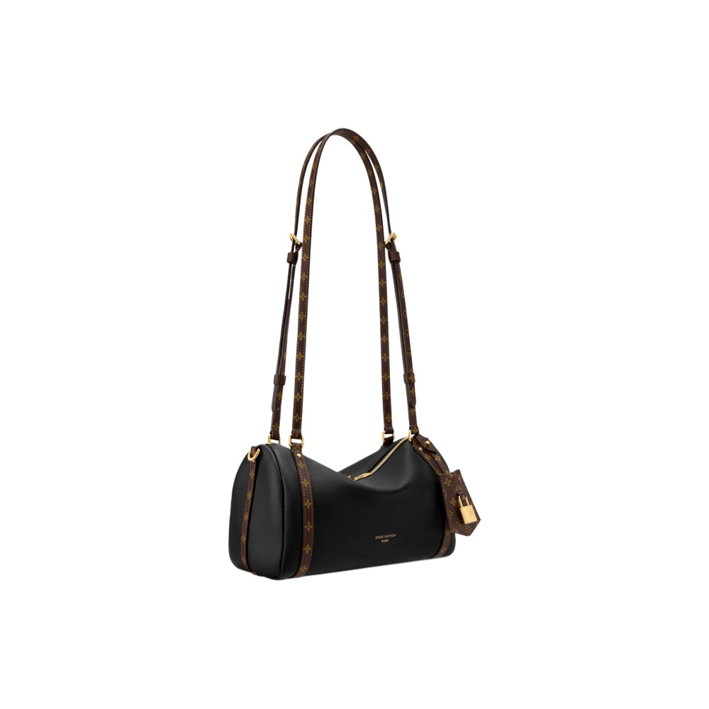 Louis Vuitton Express, Classic Monogram Trim, Underarm/Crossbody/Shoulder Bag, Small Size, Women's Style, Black