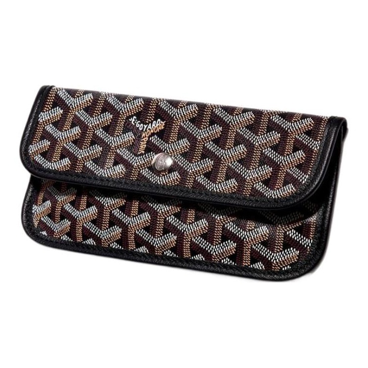 GOYARD Saint Louis Women's & Men's Small Tote/Shoulder/Handbag (Mother & Child Bag) with All-Over Y-Pattern Monogram, Multi-Color