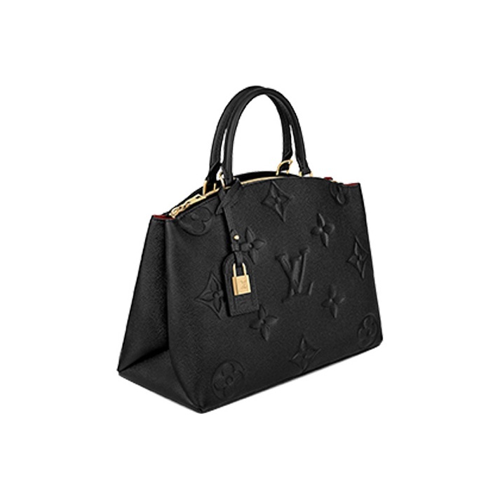 LOUIS VUITTON GRAND PALAIS Collection Logo-Print Shoulder & Handbag (Women's, Medium, Black)