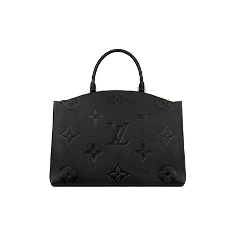 LOUIS VUITTON GRAND PALAIS Collection Logo-Print Shoulder & Handbag (Women's, Medium, Black)