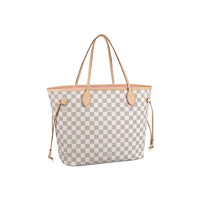 LOUIS VUITTON Monogram Print Zippered Pouch (Toiletry Bag / Makeup Bag) Large Size, Women's Style, Brown