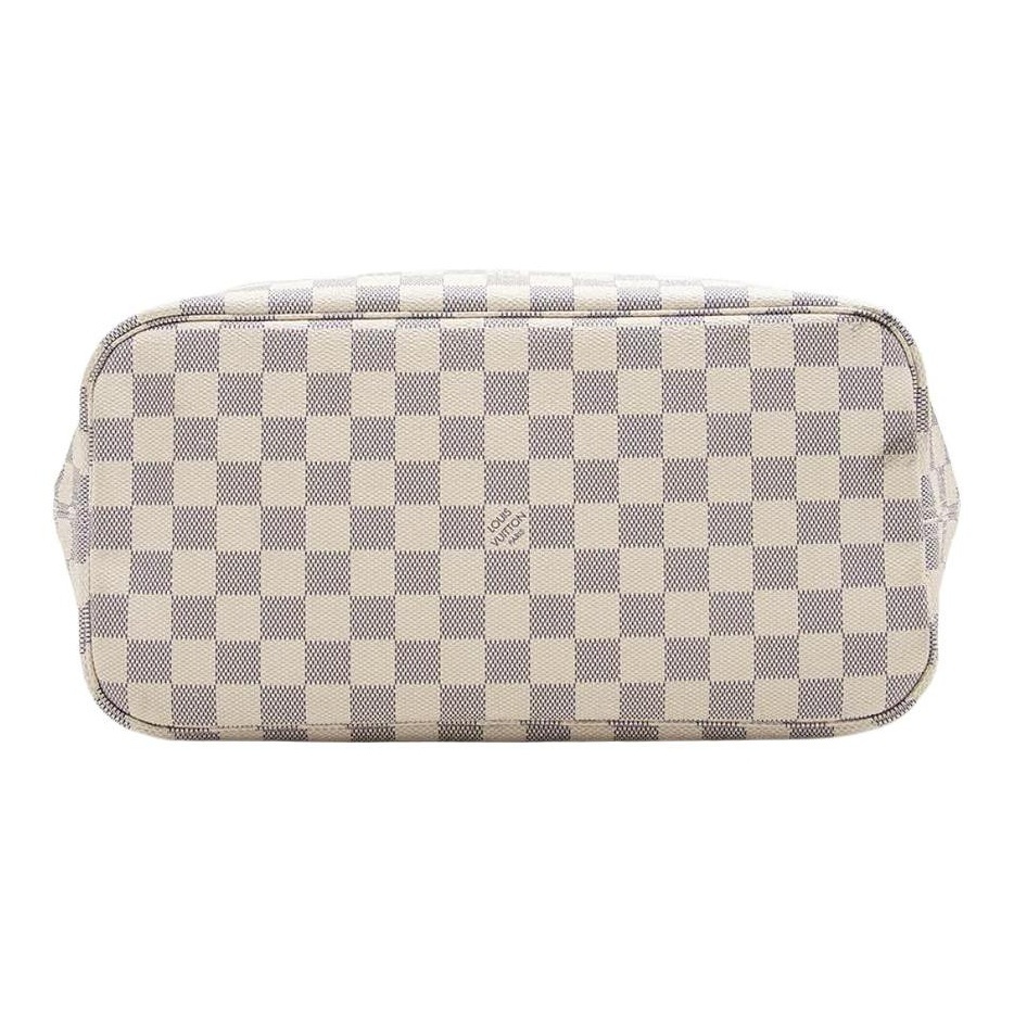 LOUIS VUITTON Monogram Print Zippered Pouch (Toiletry Bag / Makeup Bag) Large Size, Women's Style, Brown