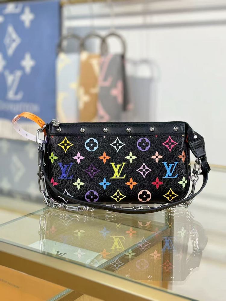 Louis Vuitton Murakami Black Tricolor Collection