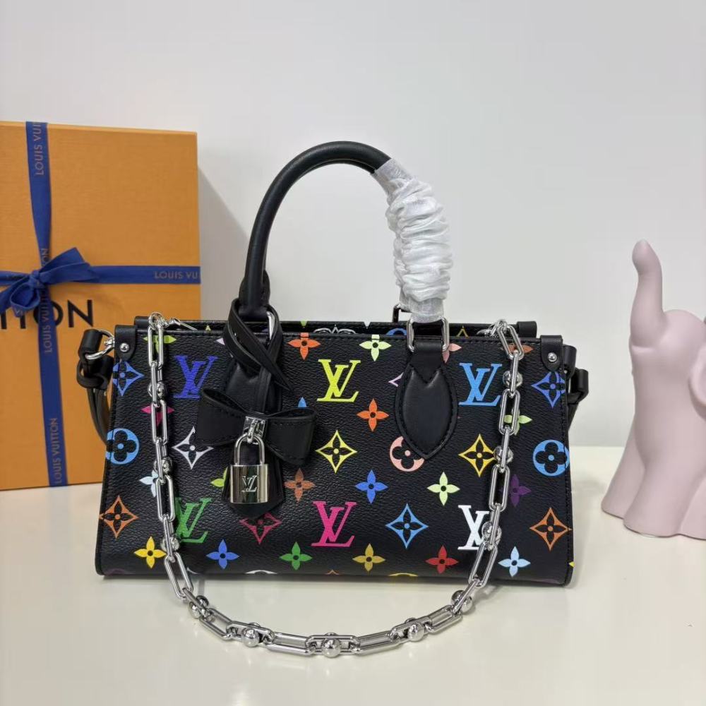 Louis Vuitton Murakami Black Tricolor Collection