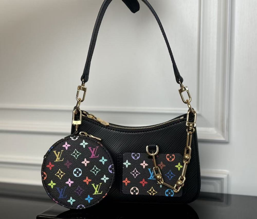 Louis Vuitton Murakami Black Tricolor Collection