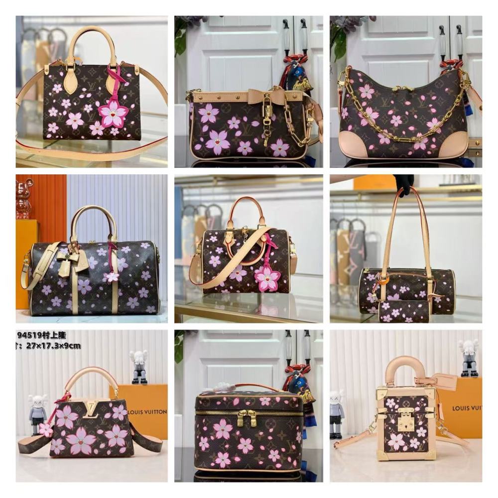 Louis Vuitton Cherry Blossom Collection / Various Styles and Sizes