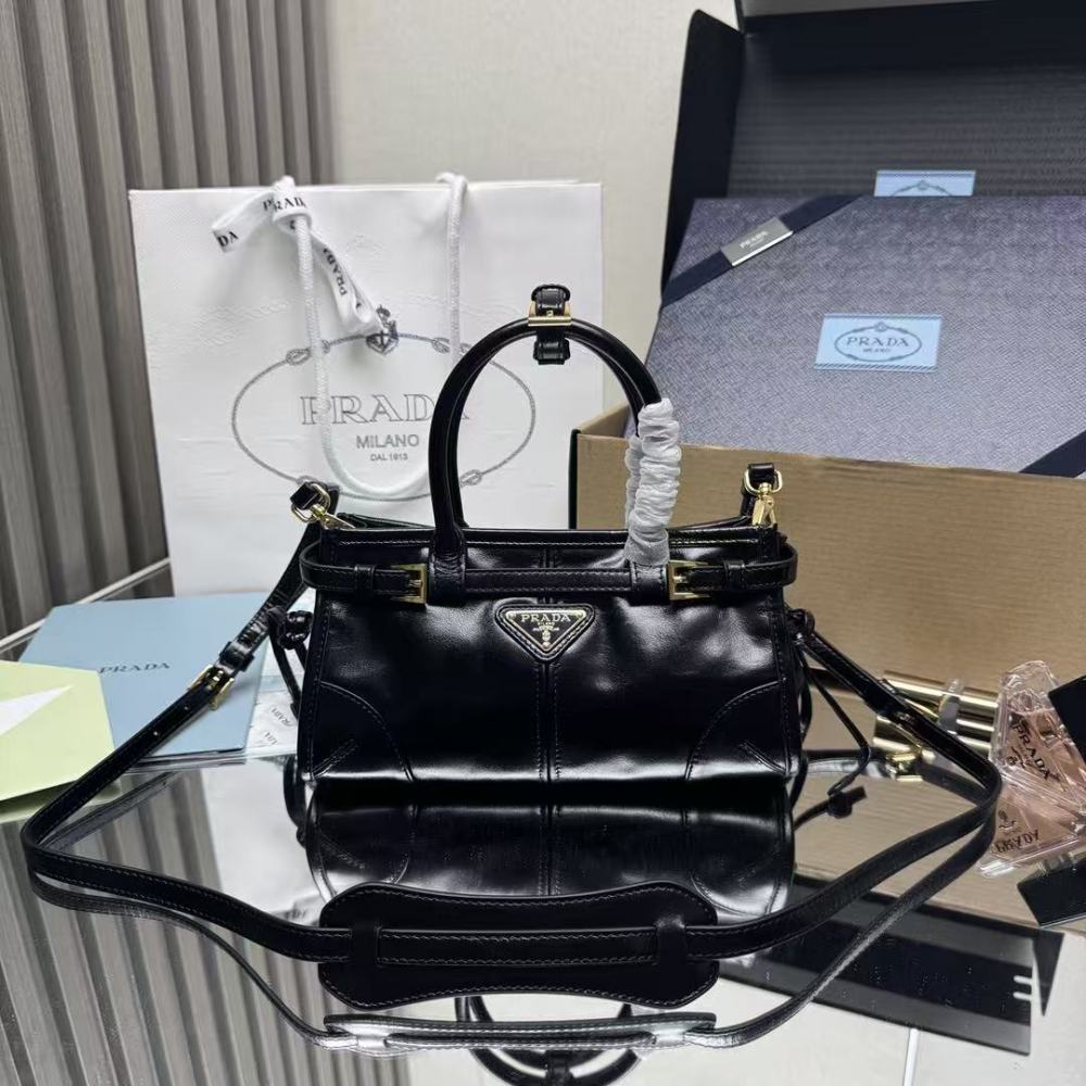 PRADA Bonnie/50CM/Oil-waxed leather/suede/38CM/32CM