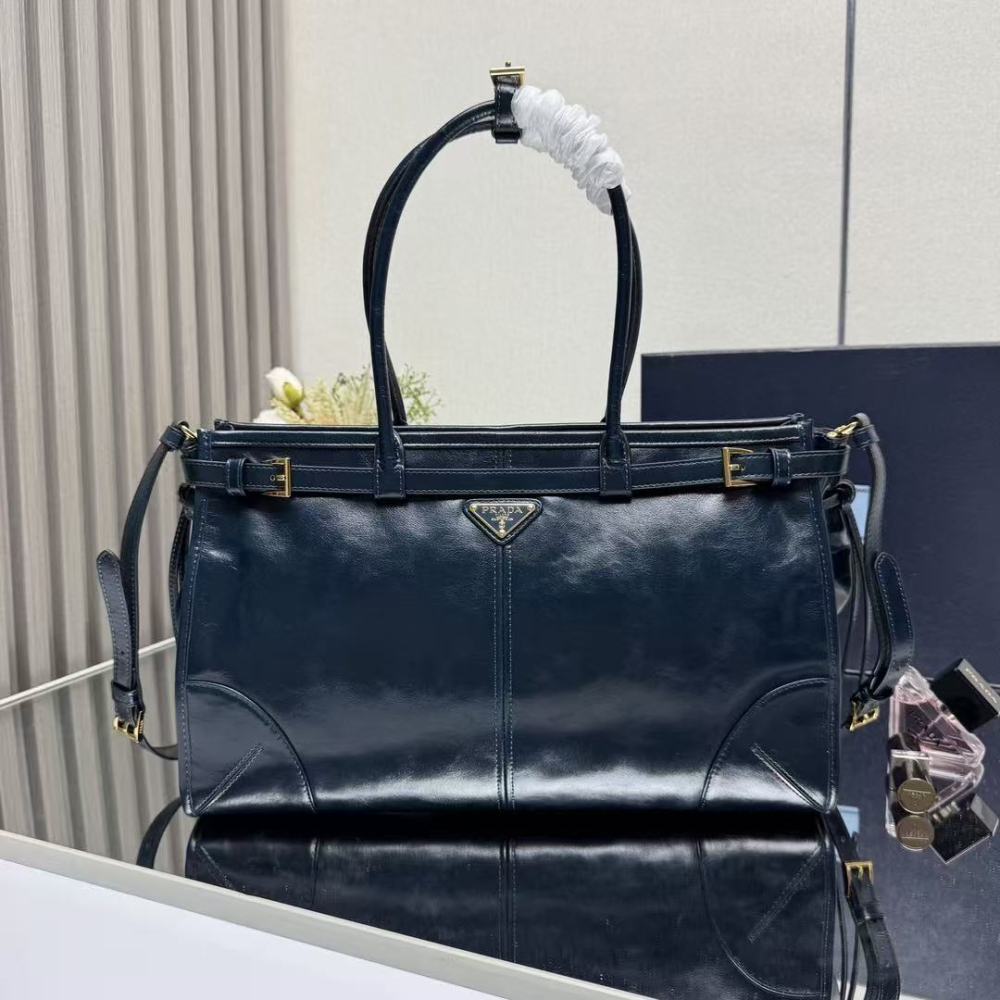 PRADA Bonnie/50CM/Oil-waxed leather/suede/38CM/32CM