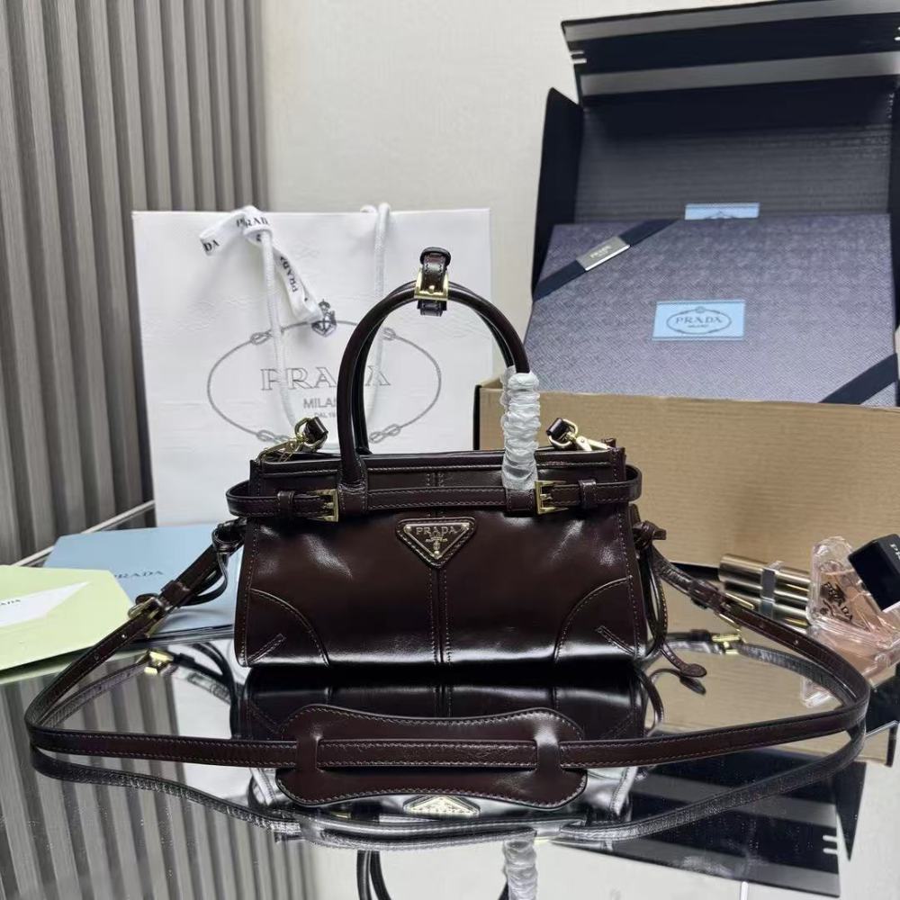 PRADA Bonnie/50CM/Oil-waxed leather/suede/38CM/32CM