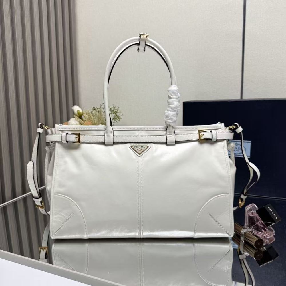 PRADA Bonnie/50CM/Oil-waxed leather/suede/38CM/32CM