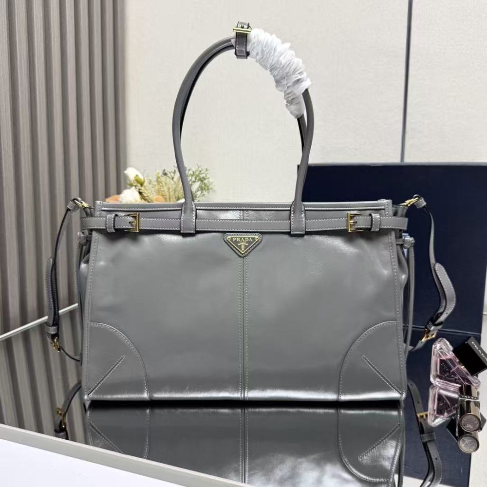 PRADA Bonnie/50CM/Oil-waxed leather/suede/38CM/32CM