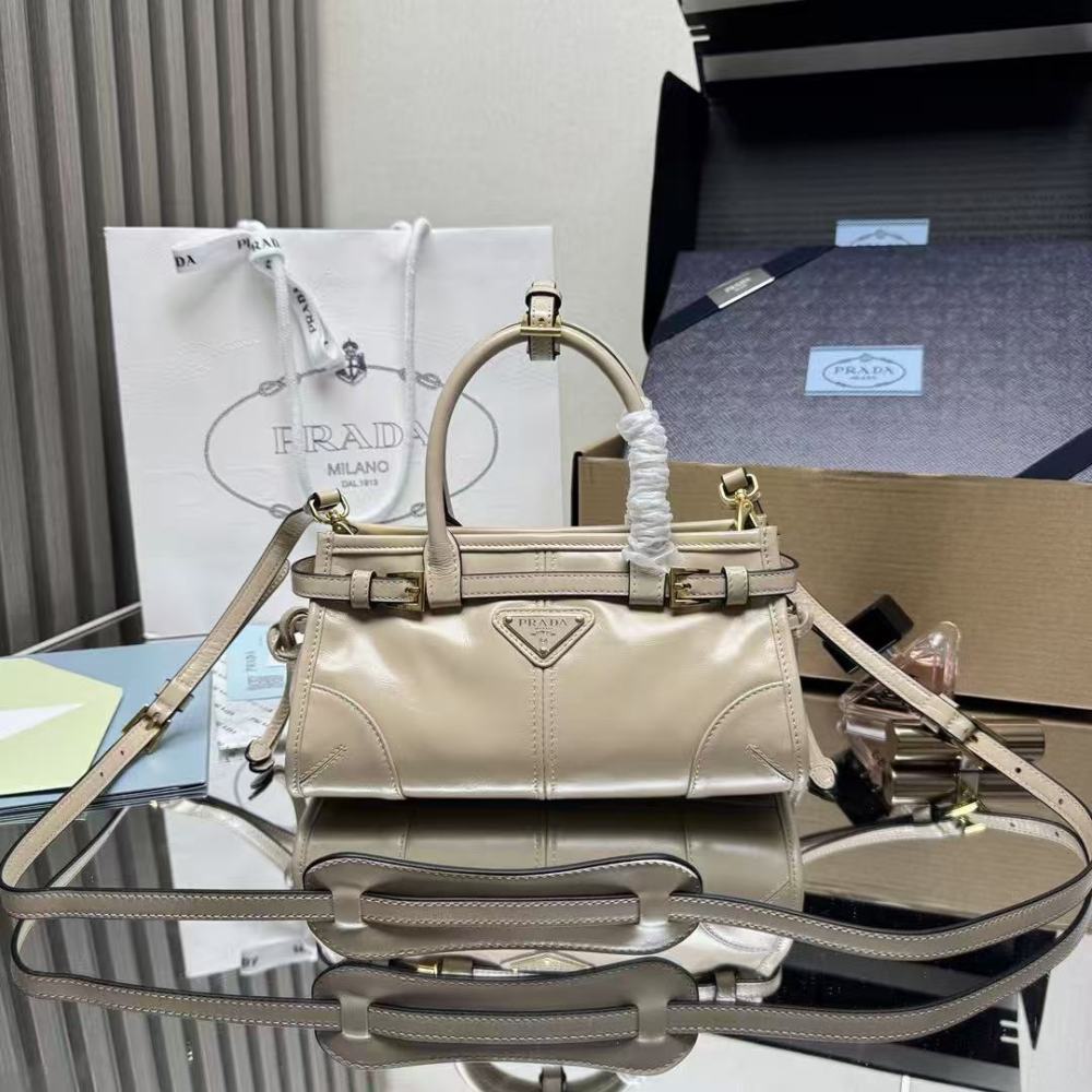 PRADA Bonnie/50CM/Oil-waxed leather/suede/38CM/32CM