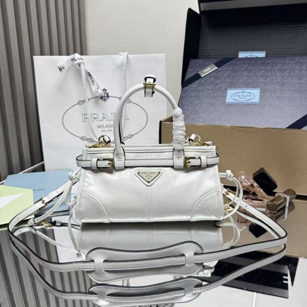 PRADA Bonnie/50CM/Oil-waxed leather/suede/38CM/32CM